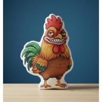 ราคา ไก่โต้ง แกะ ไก่ซิลกี้ สกั๊งค์ Sloth สล็อต การ์ตูน หมอนไดคัท พิมพ์2ด้าน หมอนสกรีนรูป ตุ๊กตา ของขวัญ FUNYA (26594209895)