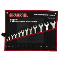ราคา FORCE ประแจ ประแจแหวนข้างปากตาย ชุดประแจแหวนข้างปากตาย 12 ชิ้น (นิ้ว) Model 5121SC (9956718309)