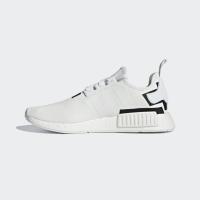 ราคา แท้ 100% Adidas NMD R1 สีขาว แต่งขอบดำ Size UK 8 / US 8.5 / EU 42 / 26.5 CM (7232831720)