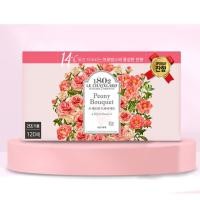 ราคา LE CHATELAINE 1802 น้ํายาปรับผ้านุ่มแบบแผ่นเครื่องเป่า – ช่อดอกโบตั๋น, 120 แผ่น (41651775424)