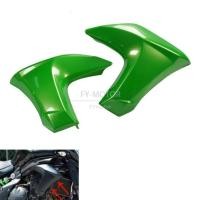 ราคา Motorcycle Left Rright Radiator Cover Suitable Fit For Kawasaki ER6N 2012 2013 2014 2015 2016 ABS I (53004355270)