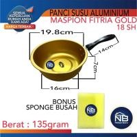 ราคา Maspion Fitria Gold 18 CM หม้อนม / หม้อก๋วยเตี๋ยว / หม้อนม / หม้อต้ม (44217191172)