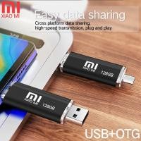 ราคา XiaoMi OTG Pendrive 32GB 128GB แฟลชไดรฟ์ USBโทรศัพท์ Android / PC (4923823433)