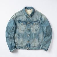 ราคา DENIMST 8026 แจ็คเก็ตยีนส์ผู้ชาย สีฟ้าอ่อน (42177408796)