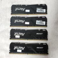 ราคา DDR4 Kingston FURY BEAST RGB 16g(8*2) มือสองสภาพสวยกริ๊บ (45805998535)