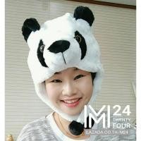 ราคา 1 ใบ หมวกหมีแพนด้า หมวกแฟนซี หมวกหัวสัตว์ หมวกรูปสัตว์ หมวกคอสเพล หมวกกันหนาว หมวกการแสดง แฟนซี panda hat fancy m24 (29070644199)