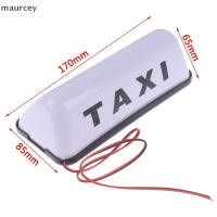 ราคา MAU Taxi Sign Cab Roof Top Topper รถแม่เหล็กป้ายโคมไฟ 12V กันน้ํา CEY (49150472613)
