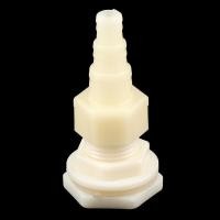 ราคา # SALE # ถัง 1/2" Bulkhead ข้อต่อท่อ ถังเข้าตัวเชื่อมต่อถังน้ําระบายน้ํา. (28187756377)