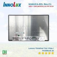 ราคา หน้าจอ Innolux N160JCA-EEL 16.0″ WUXGA 1920×1200 IPS eDP 30-pin สำหรับ Lenovo ThinkPad T16 / P16s / ThinkBook 16 อะไหล่ (50900495582)