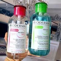ราคา Sale(ของแท้/พร้อมส่ง) Bioderma Sensibio /Sebium H2O Make-up Removing Micelle Solution 500ml. #SKS# (6433250583)
