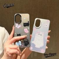 ราคา เคสโทรศัพท์ OPPO A17 A57 A3s A18 A53 A16 A58 A7 A17K A5 A38 A54 A12 A77 A15 A9 A5s A78 Reno 5F แมวน่ารักสองสี โทรศัพท์ จ (40013822177)