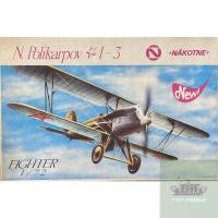 ราคา Nakotne 1/72 N.Polikarpov 1-3 โมเดลเครื่องบินรบ เครื่องบินรบ เครื่องบินประกอบ (26927619674)