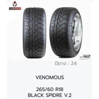 ราคา 18 ปี 2024 ราคา1เส้น ยางรถยนต์ขอบ 18 VENOMOUS 265/60R18 265/60 R18 BLACK SPIDRE V.2 (26317899552)
