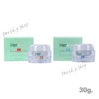 ราคา แท้%HerBlanc Day Cream SPF40/ Night Cream 30g. (27421379757)