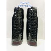 ราคา ไฟท้ายแต่ง รถตู้ โตโยต้าcommuter ลายวาเลนติ โคม led ปี 2005- 2018( สีสโม็ค) (12304074523)