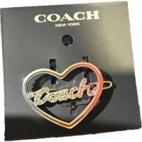 ราคา โค้ช Coach กิ๊ปติดผมรูปหัวใจสีรุ้ง ประดับคริสตัลตัวอักษร Coach แท้100% (26553943246)