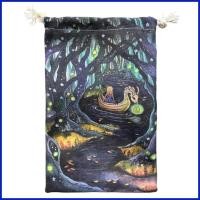 ราคา Tarot Storage Bag Begonia Theme Tarot Card Drawstring Pouch Tarot Card Storage Bag & Bag for Tarot Deck Oracle jiwph (27940752161)