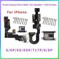 ราคา เปลี่ยนสายลําโพงกล้องด้านหน้าพร้อมสกรูสําหรับ iPhone 6 6plus 6S 6SPlus 7 7plus 8G 8 Plus (40506798113)