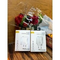 ราคา ENYX หัวชาร์จ A3X PD 20W ชาร์จเร็ว Fast Charge USB C 3.0 QC 4.0 Adaptive Charger Samsung 1OS Android (27477349499)