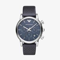 ราคา Emporio Armani นาฬิกาข้อมือ Classic Chronograph Navy Dial Blue รุ่น AR1736 (7135966276)
