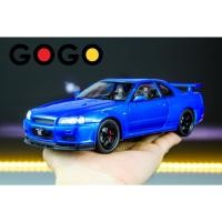 ราคา Nissan Skyline GTR R34 JDM 1:24 โมเดลรถ (56103920017)