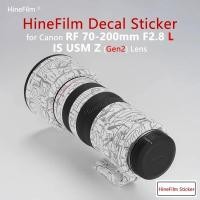 ราคา Hinefilm Skin สําหรับ Canon RF70-200 F2.8 Z สติกเกอร์เลนส์สําหรับ Canon RF70-200mm F2.8 L IS USM Z เลนส์รูปลอก 70-200 Wrap 70200 ผิว (56703328436)