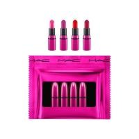 ราคา ของแท้ MAC Shiny Pretty Things Pink Mini Lipstick Kit พร้อมส่ง (25209809136)