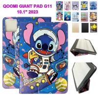 ราคา สําหรับ QOOMI GIANT PAD G11 10.1" 2023 Tablet G 11 10.1inches Universal กรณีแฟชั่นทาสีน่ารักการ์ตูนรูปแบบ Flip Stand ฝาครอบหนังป้องกันกรณี (28050297264)