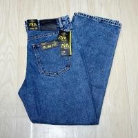 ราคา ของใหม่ กางเกงยีนส์ ZARA MAN DENIM ทรงขากระบอก Size 32 (21496405593)