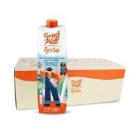 ราคา กู๊ดวิล นมข้นจืด สูตรนมสด ขนาด 1ลิตร (55056301332)