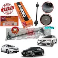ราคา ลูกหมากกันโคลงหน้า ได้ 2 ตัว 555 แท้ TOYOTA ALTIS ปี2001-2018 WISH ปี 03-09 ญี่ปุ่นแท้100% (SL3640) (24509860124)