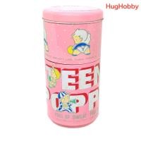 ราคา [มือ2] งานเก่ายุค 90s กระป๋องเหล็ก TEENY POPPER (1988 Milky Land Creative Products, Inc.) สีชมพู ขนาด 17cm (26935734904)