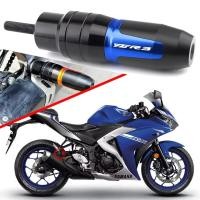 ราคา สําหรับ YAMAHA YZF-R3 V1 V2 2015-2023 CRASH Pads ท่อไอเสีย Guard Slider กรอบ Slider Crash Anti Fall เครื่องยนต์ Protector YZFR3 YZF R3 (46352701428)