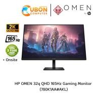 ราคา จอมอนิเตอร์HP OMEN 32q -32 inch ( 780K1AA#AKL ) QHD Gaming Monitor / QHD ( 2560 x 1440 ) IPS / 165Hz ประกันศูนย์ 3 ปี (24725622827)