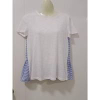 ราคา เสื้อแฟชั่น Kate Spade (แท้) (Size XS) สีขาว-ฟ้า (47800262044)
