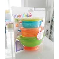 ราคา CLEARANCE อ่านก่อนสั่งซื้อนะคะ- ชามก้นดูด Munchkin แพค 3 (BPA Free) (895991359)