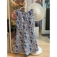 ราคา ชุดเดรสสีฟ้าขาวOhayo (26287586865)