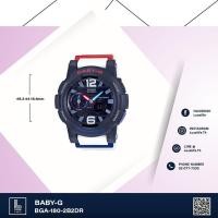 ราคา นาฬิกาข้อมือ Casio รุ่น BGA-180-2B2DR Baby-G นาฬิกาข้อมือผู้หญิง 2 ระบบ (663494731)
