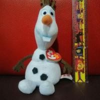 ราคา ตุ๊กตาโอลาฟ นุ่ม ขนวิ้งๆ #Olaf จากเรื่อง #frozen ของแท้ TY #Disney ⛄️ขนาด 10 นิ้ว (4516839770)