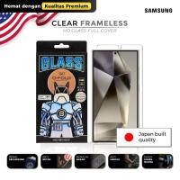 ราคา [Clear ANTI-SCRATCH] - SAMSUNG Galaxy S Series - Anti-Static - กระจกนิรภัย Anti-Scratch Clear Transparent GLASS HD Premium - S24 PLUS & ULTRA - HEY Bingo (40677435591)