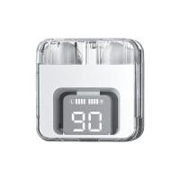 ราคา M97 tws ชุดหูฟังไร้สาย LED หูฟังหูฟังจอแสดงผล LED BT 5.3 หูฟัง 200mAh power bank เคสใส (54305845314)