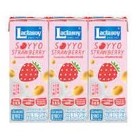 ราคา แลคตาซอย ซอยโย่ น้ำนมถั่วเหลือง กลิ่นสตรอว์เบอร์รี 180 มล. x 12 กล่อง (47156593493)