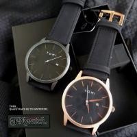 ราคา TOMI นาฬิกาข้อมือสายหนัง นาฬิกาสำหรับผู้ชาย มีวันที่ กันน้ำ พร้อมกล่อง (25300025243)