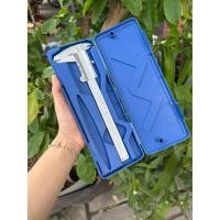 ราคา คาลิปเปอร์ระดับพรีเมียม 150 มม. คาลิปเปอร์เหล็กสีขาววัดเส้นผ่าศูนย์กลางด้านในและด้านนอกและความลึก (50906346210)