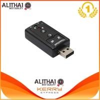 ราคา Alithai USB Sound Adapter External USB 2.0 Virtual 7.1 Channel (Black) (27978426517)