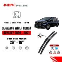 ราคา Honda Odyssey 2009-2021 ที่ปัดน้ําฝนกระจกรถยนต์ไฮบริดฟรี 5 โบนัส (47406578726)