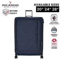 ราคา Ricardo Malibu Bay 2.0 (20") ขยาย 8 ล้อ Spinner Soft Case กระเป๋าเดินทาง RCD-108 (44413832429)
