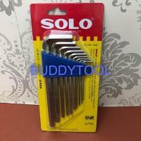 ราคา ประแจหกเหลี่ยม ประแจตัวแอล 10 ชิ้น หัวตัด SOLO No.906 MM (3761330273)