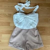ราคา Jumpsuit สไตล์ Vatanika size s ขาย❌250❌ บาท ขนาด 32-26-34 นิ้ว (6615720398)