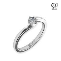 ราคา Zilvy - แหวนหญิงเพชรน้ำร้อย 0.07-0.10 กะรัต (GR962) (10265190698)